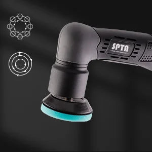 Cordless Mini Car Polisher with Adjustable Speed and Detachable Battery