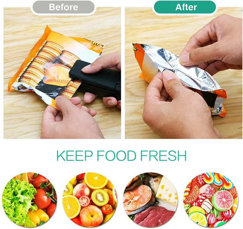 Portable Rechargeable Bag Sealer & Cutter