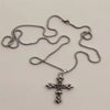 Vintage Cross Pendant Necklace