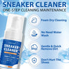 White Shoe Cleaner Foam for Sneakers & Leather