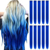 Extensiones de Cabello con Clips Arcoíris