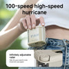 Portable 360° Clip-On Fan with Digital Display