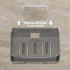 No-Drill Wall Mounted Soap Holder with Drainage