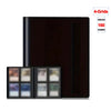A black premium card binder album with four grids, capable of holding 160 cards.