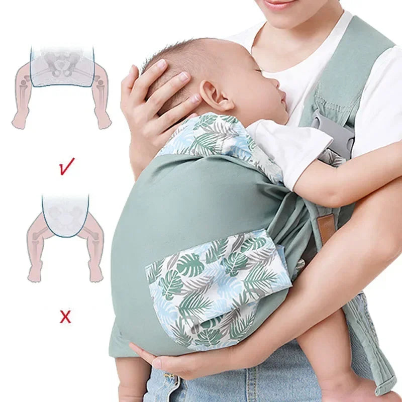 Breathable Mesh Baby Wrap Carrier and Nursing Cover