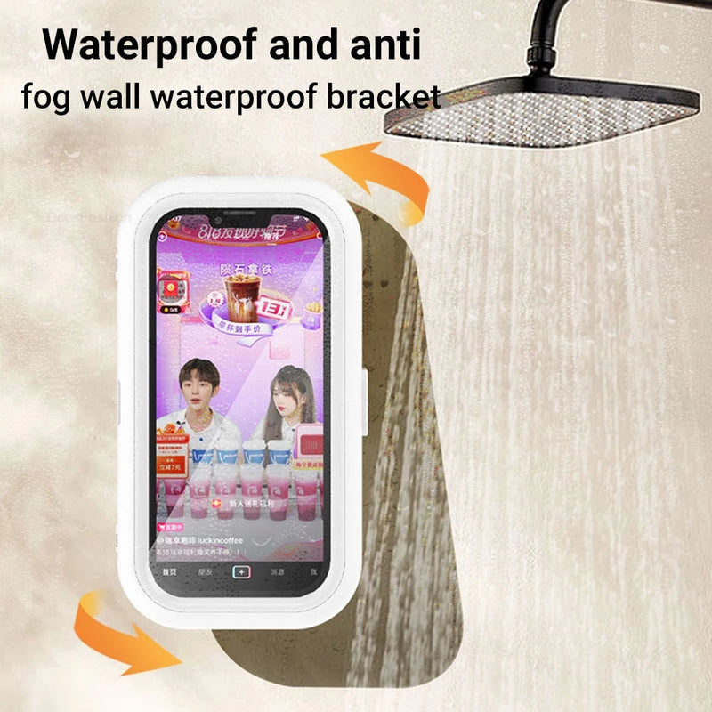 Adjustable Waterproof Shower Phone Holder