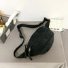Corduroy Waist Pack for Women – Versatile Crossbody & Shoulder Bag
