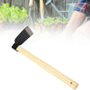 Ergonomic Wooden-Handle Garden Hand Hoe