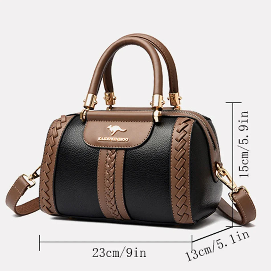 Luxury Leather Shoulder & Crossbody Bag for Women