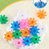 Montessori Wooden Gears Stacking & Threading Game for Kids