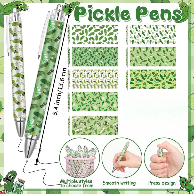 Bolígrafos de Bola con Diseño Gracioso de Pepinillos