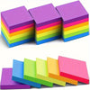 Vibrant Neon Self-Adhesive Sticky Notes for Organization