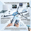 Foldable Magnetic Laptop Stand with Adjustable Height and Heat Dissipation