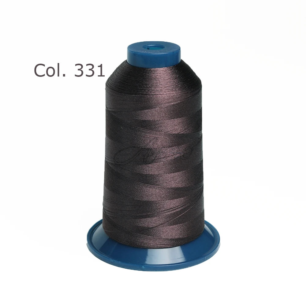 High-Tenacity Polyester Embroidery Thread (120D/2, 40wt) for Home & Industrial Machines