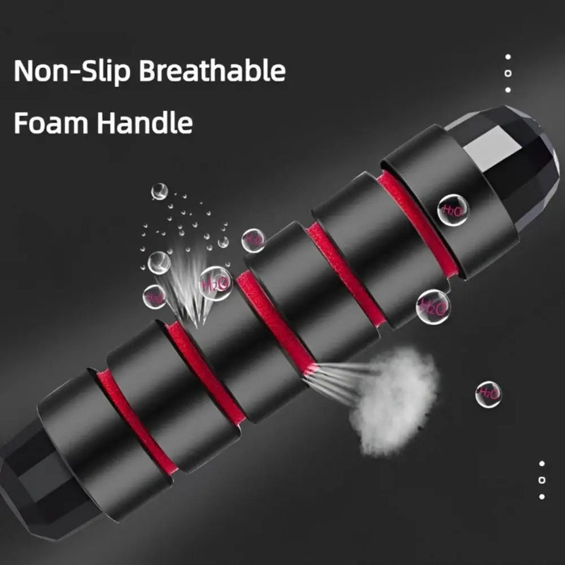 Adjustable Speed Jump Rope with Comfort Foam Handles