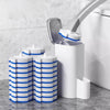 Disposable Toilet Brush Set with Replaceable Heads