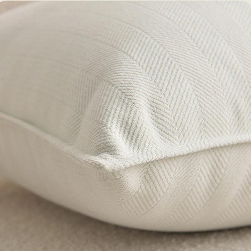Luxury Chenille Throw Pillow Covers – Soft Square Cushion Cases for Sofa, Bed, and Living Room