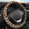 Leopard Print Neoprene Steering Wheel Cover