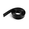 A roll of black squeegee replacement rubber blades for window and shower cleaning.