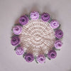 Crochet Rose Bouquet Coaster
