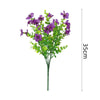 UV-Resistant Faux Orchid Branches for Indoor & Outdoor Decor