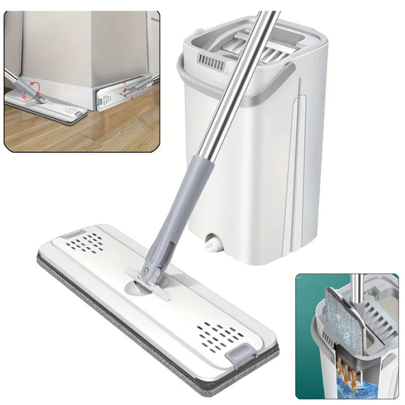 360° Rotating Floor Mop with Bucket Set