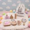 Wooden Makeup Toy Set for Kids Pretend Play