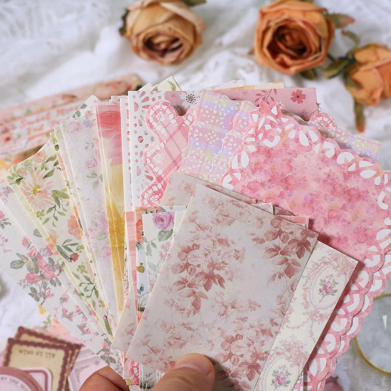 Vintage Scrapbooking Paper Stickers