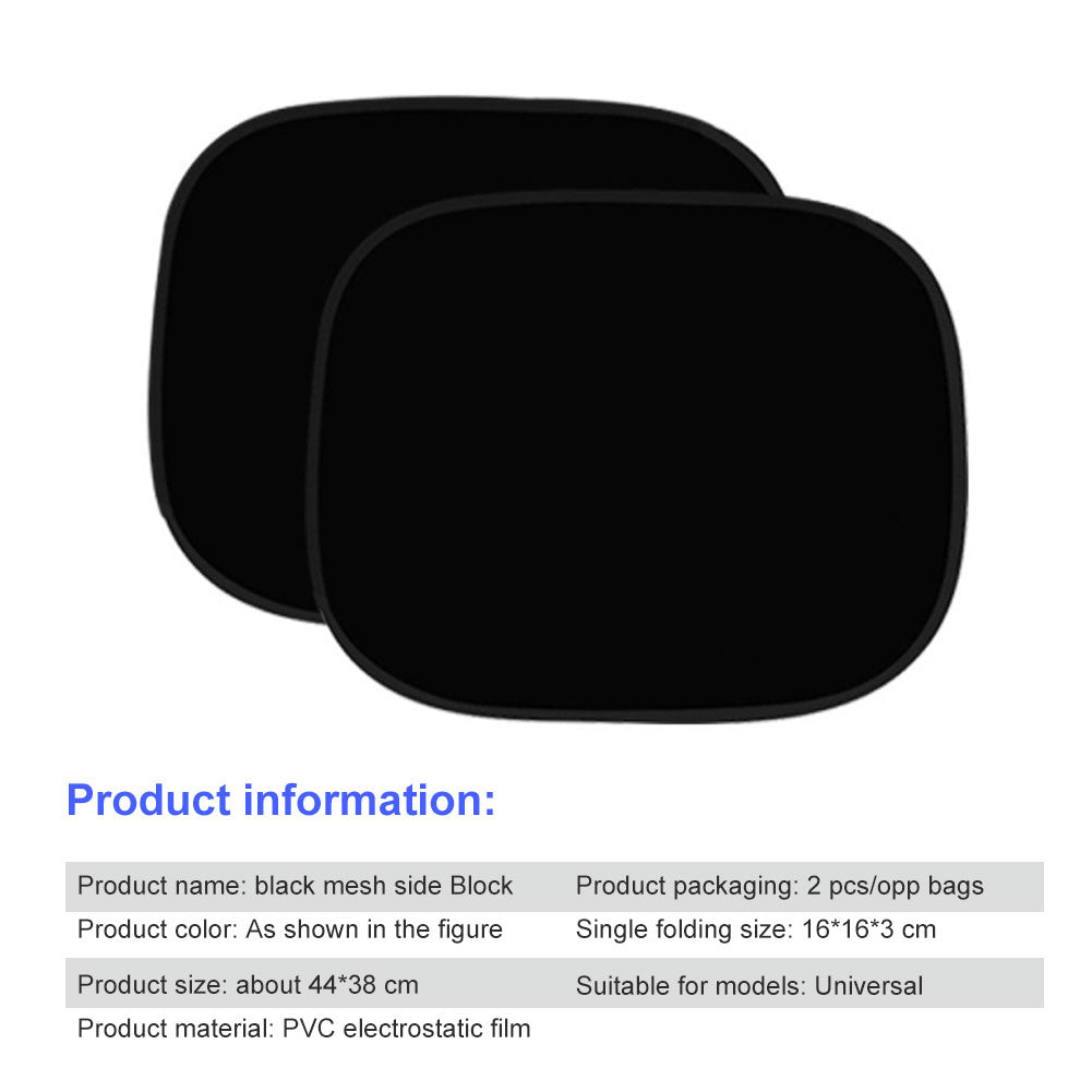 Car Sun Shade UV Protection Window Screens (2 Pack)