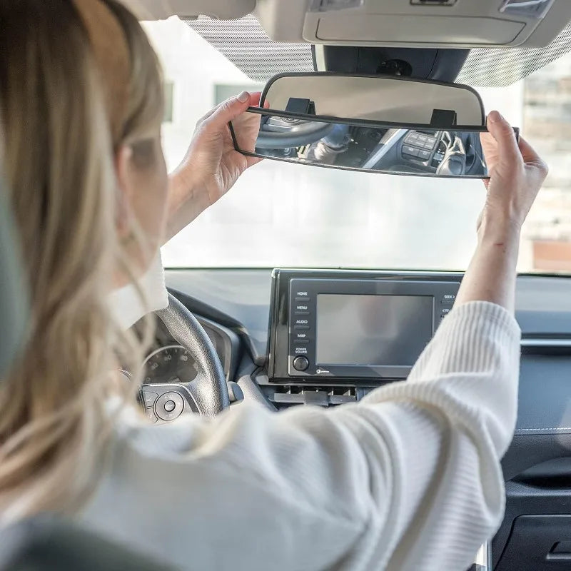 Wide-Angle Baby Rear View Mirror with Anti-Glare Coating