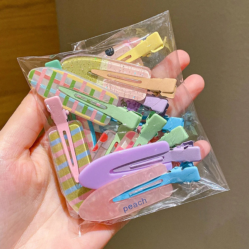 Multi-Color Duckbill Hair Clips for Flyaways