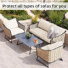 Elastic Sofa Seat Cushion Cover – Stretchable Slipcover Protector