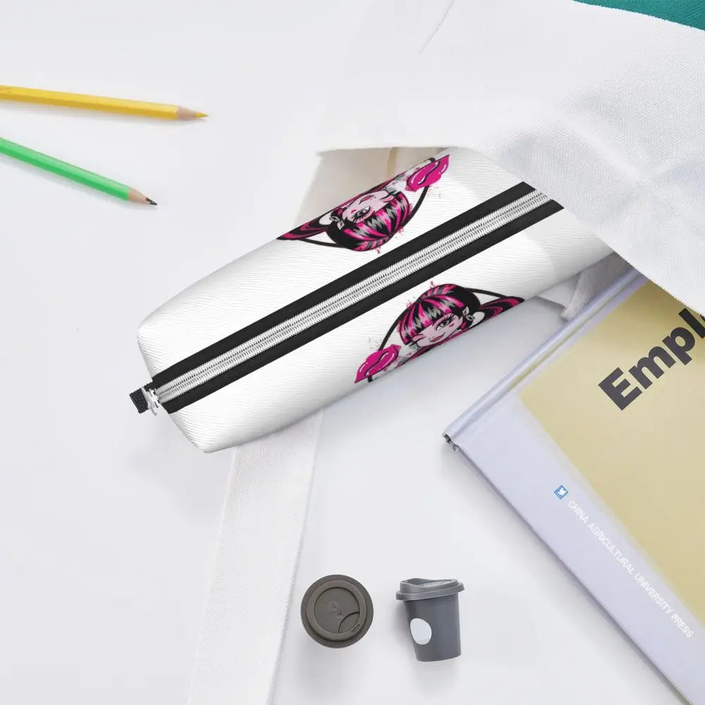 Monster High Pink Pattern Pencil Case