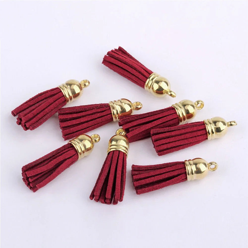 Suede Faux Leather Tassels for DIY Jewelry and Accessories