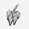 Elegant Bow Chain Bag Strap with Hanging Charm