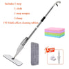 Spray Mop with Reusable Microfiber Pads