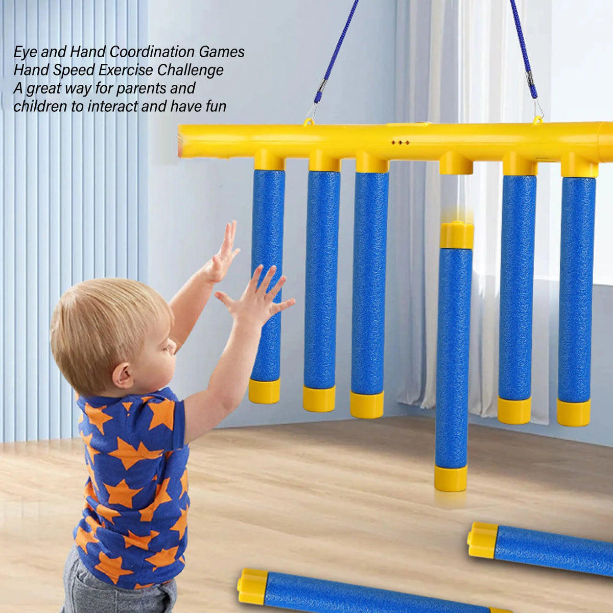Falling Sticks Reaction Training Game for Kids & Adults