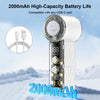 Portables wiederaufladbare Handheld Kühlventilator