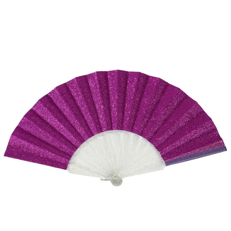 Sequin Folding Fan for Parties and Events