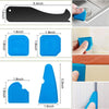 5-Piece Silicone Caulking Tool Kit with Scraper and Spreader