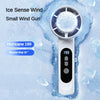 Portable Rechargeable Fan with LED Display