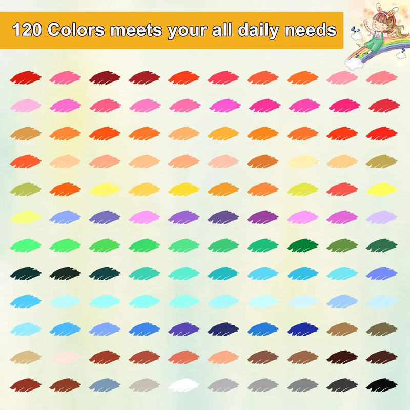 Dual-Tip Art Marker Set