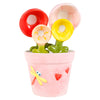 Ceramic Flower-Shaped Measuring Spoon Set with Stand