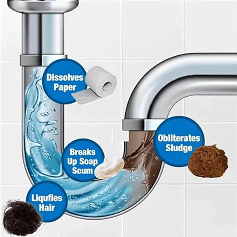 Foaming Drain Cleaner for Kitchen & Bathroom