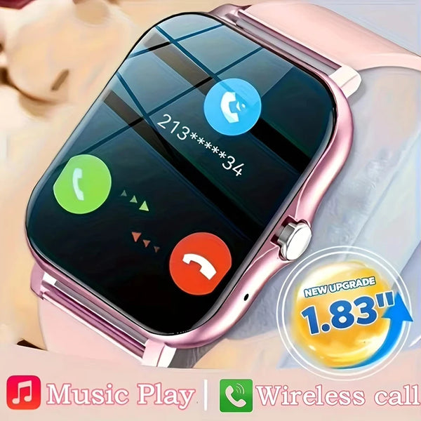 1.83" Sport Smartwatch with Bluetooth Calling & Health Tracking