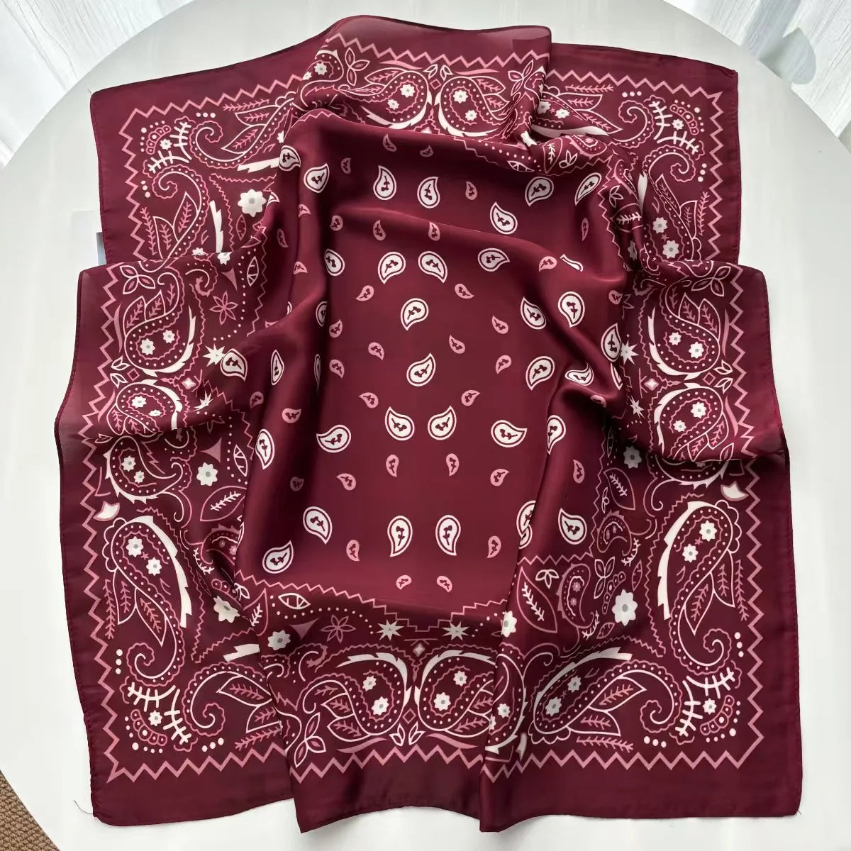 Bohemian Paisley Printed Scarf