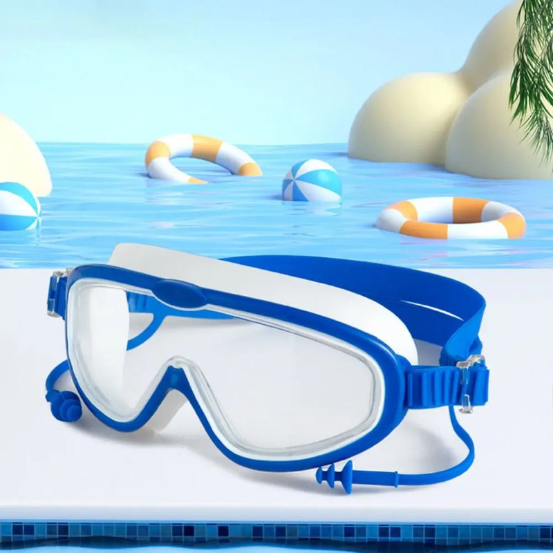 Big Frame Anti-Fog Swim Goggles
