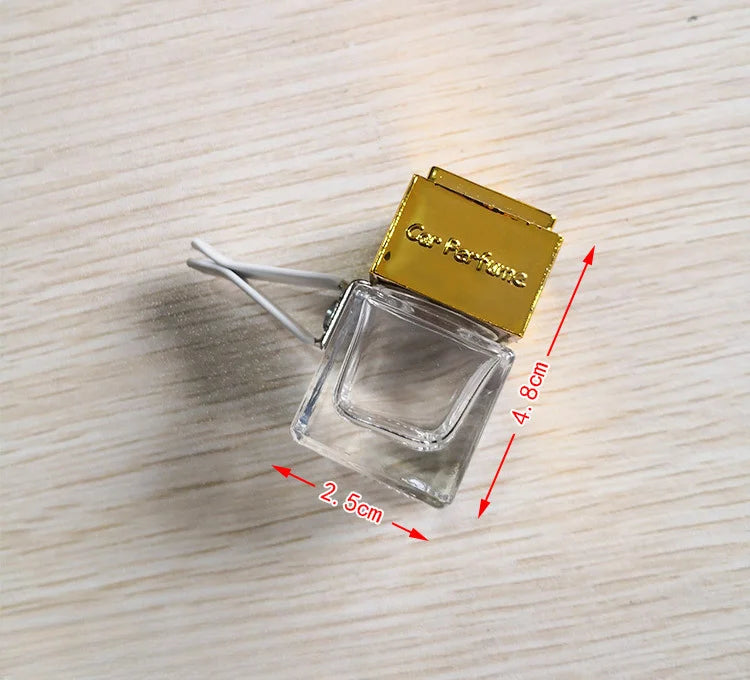 Refillable Glass Car Vent Aromatherapy Diffuser Bottle