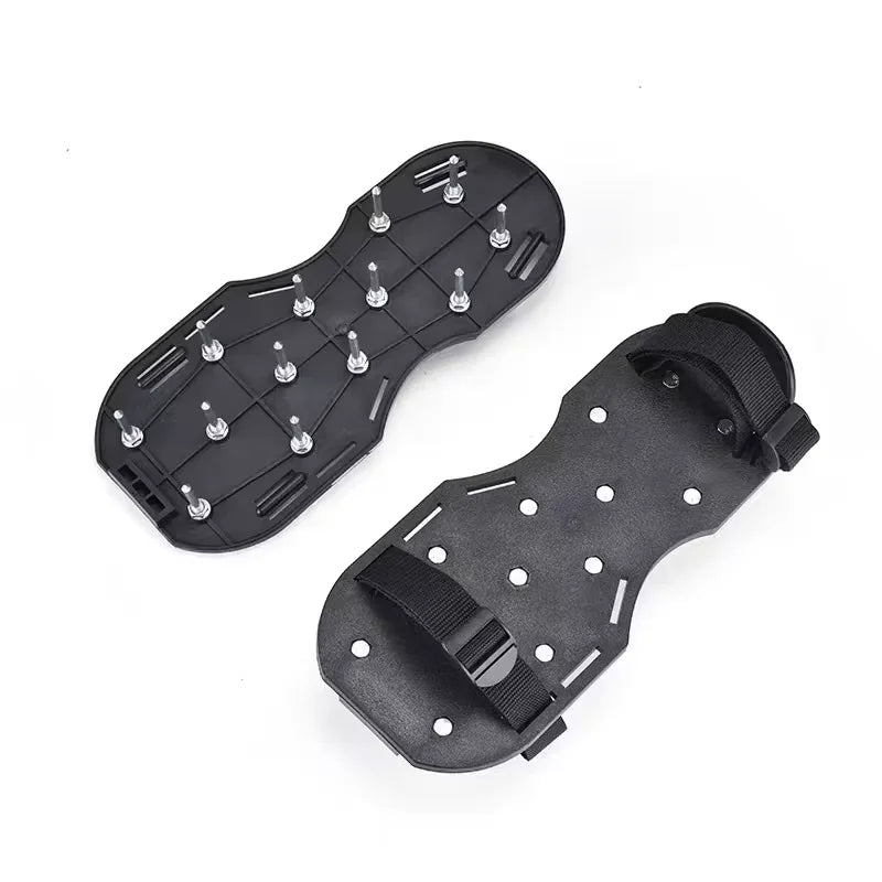 Manual Lawn Aerator Shoes with Metal Spikes