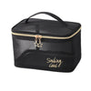 Large Capacity Mesh Travel Makeup Bag Organizer
